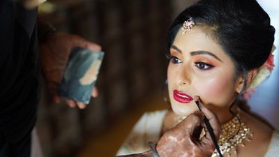 North Indian Bridal look