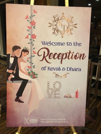 Wedding Standee