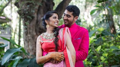 Arjun Gayatri's Mehendi Sangeet