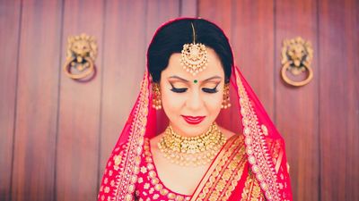 Divya - Bridal Makeup by Shruti Sharma