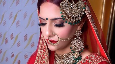 Pawan Bridal & reception makeup 