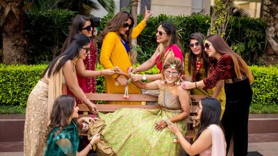 LOKESH x MANUSHI Haldi Rituals