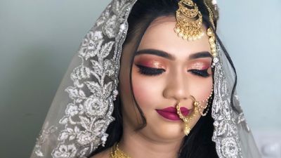 Mughal bridal look 