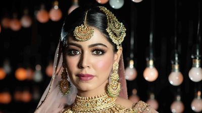 Royal Pakeezah Bride inspired look for Make Me Up 