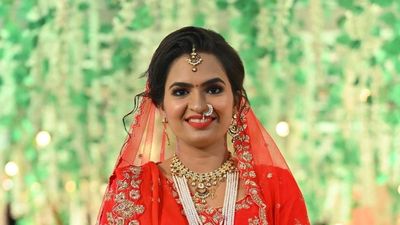 Non-Bengali Bridal mkover-35