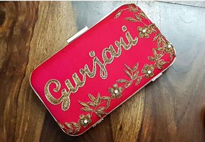 Customized Name Clutches