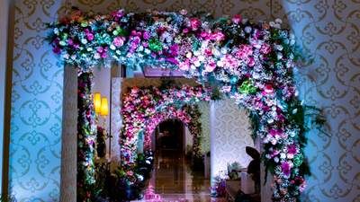 Floral Themed Reception