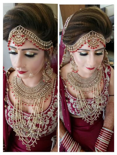 Bridal makeup's