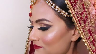 Shivani Glam look for her Wedding