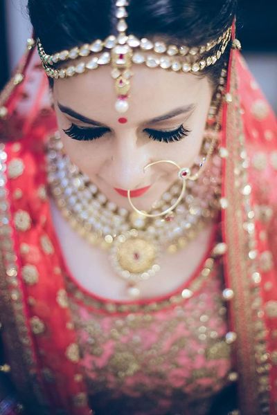 Aleena - Bridal makeup by Shruti Sharma