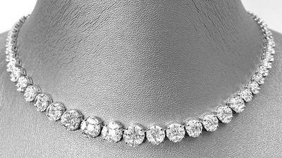 Adore or Adore Pie-Cut Diamond Necklace Collection