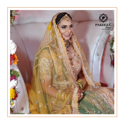 Parila chaudhary's bridal style