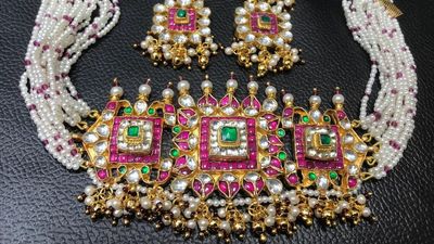 Kundan bridal jewelry