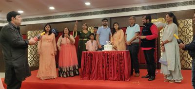 Post wedding celebrations of Jain family