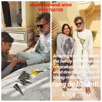 Bollywood celebrity Tisha omprakash mehra daughter of Rajan omprakash mehra and great meeting with bollywood writer and director Rakesh omprakash  mehra