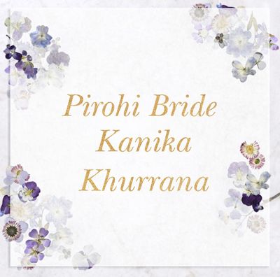 Bride Kanika Khurrana #SIDDkaIKKA