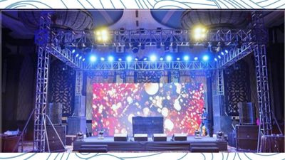 Stage Setup With Led Screen
