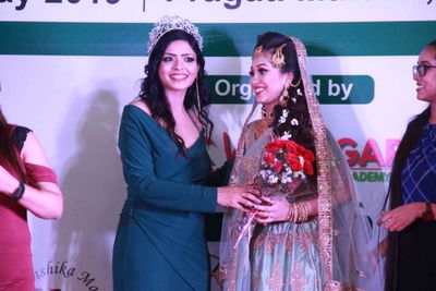 1st Winner of All India Makeup Competition (AIMC)