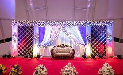 Reception decor