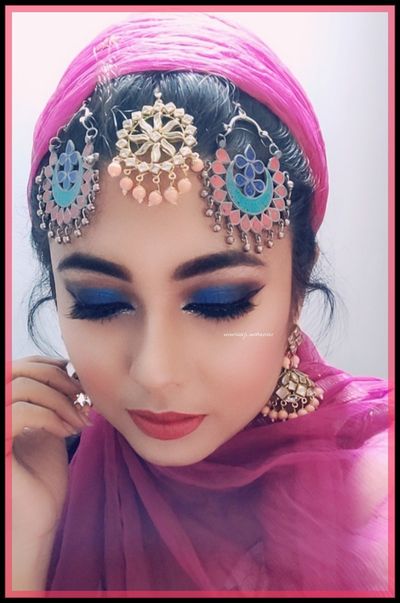 Soft Glam look