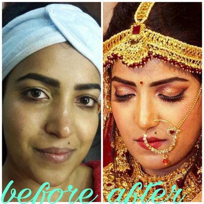 Bridal makeup