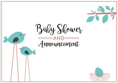 Baby Shower & Baby Announcements