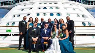 British Cruise Wedding - Mr. & Mrs. Usma