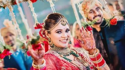 Prakrati’s wedding look 