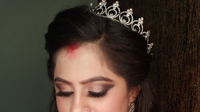 Air brush bridal makeup
