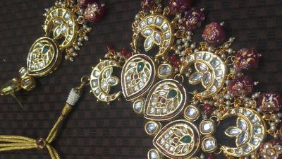 Bride Kundan jewellry