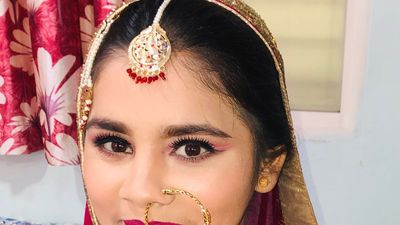 Beautiful Pakistani bridal makeup 