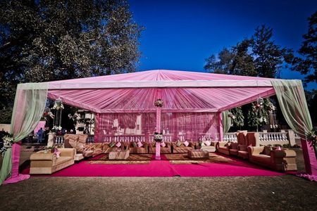 Photo of morning wedding decor