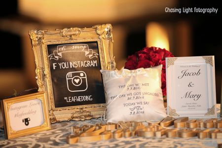 Personalises Frames and Cushions with Love Story