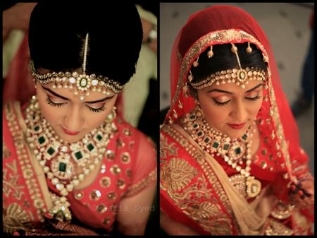 Photo of heavy bridal jewellery