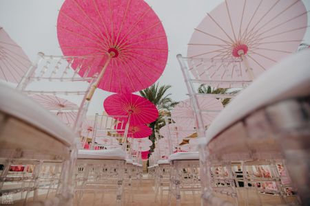 Photo of unique parasol chair decor idea for rain