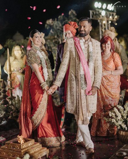 Photo of Hardik & Natasa Hindu wedding at Raffles, Udaipur