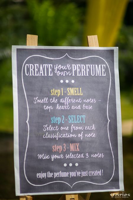 Unique Wedding Ideas Photo perfume counter