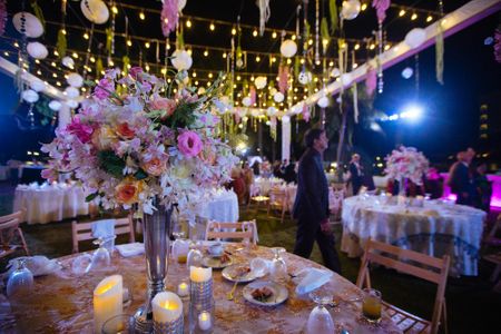 Light Pink Wedding Decor Photo Magical wedding themes