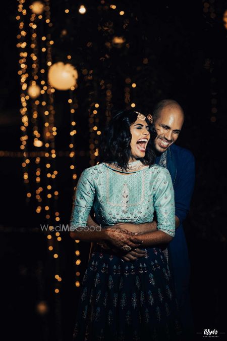 Photo of A couple on their mehendi night