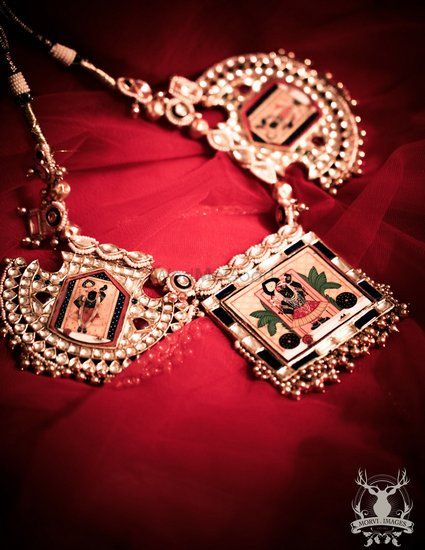 meenakari jewellery mughal necklace
