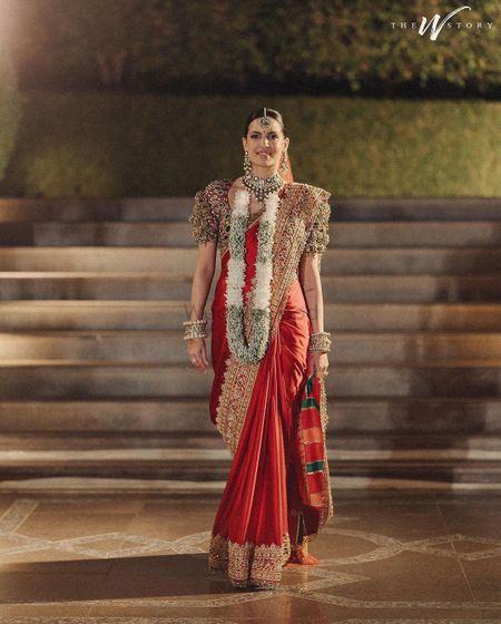 Light Green Silk Wedding Party Wear Saree - Sarees Designer Collection