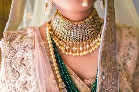 Photo of Unique heirloom bridal necklace