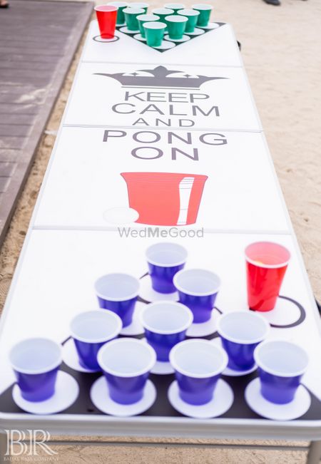 Beer pong ideas for mehendi games 