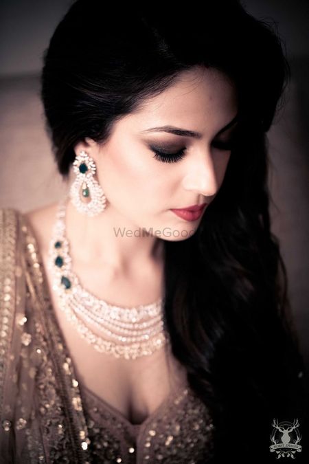 Emerald and Diamond Jewellery for Sangeet