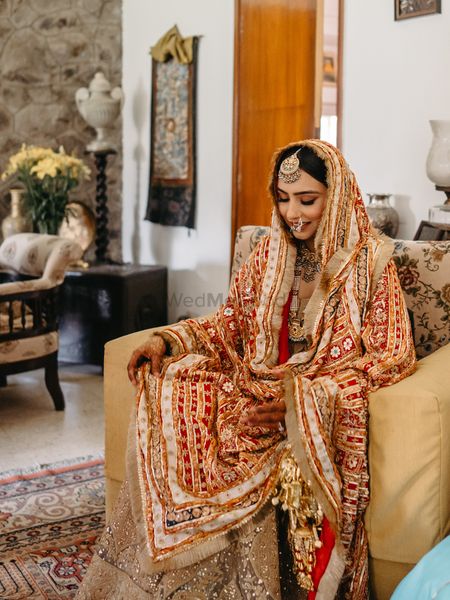 Beautiful bridal portrait