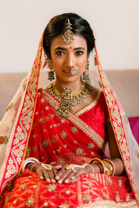 Unique Bridal Necklaces Designs for Red Lehenga | Bridal lehenga  collection, Bridal necklace designs, Bridal looks