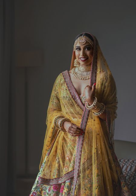 Sabyasachi Yellow Lehenga Choli for Women Ready to Wear Custom Size  Embroidered Bollywood Designer Bridesmaid Bridal Wedding USA UK Canada -  Etsy