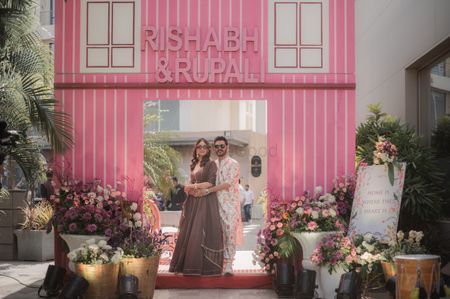 Rupali and Rishabh 