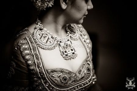 stunning pankha design necklace