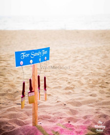 Photo of beach wedding idea